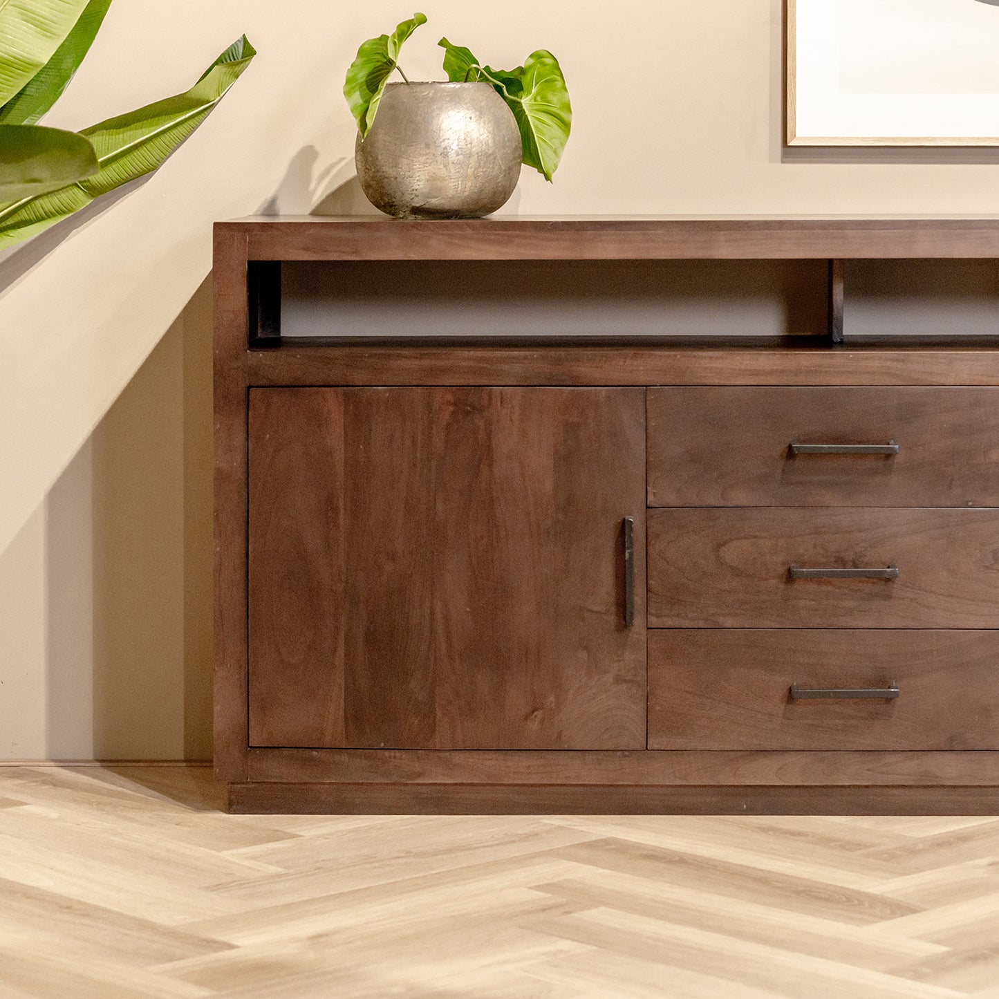 Dressoir Jaxx | Bruin Mangohout
