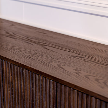 Dressoir Luxor | Bruin Eikenhout