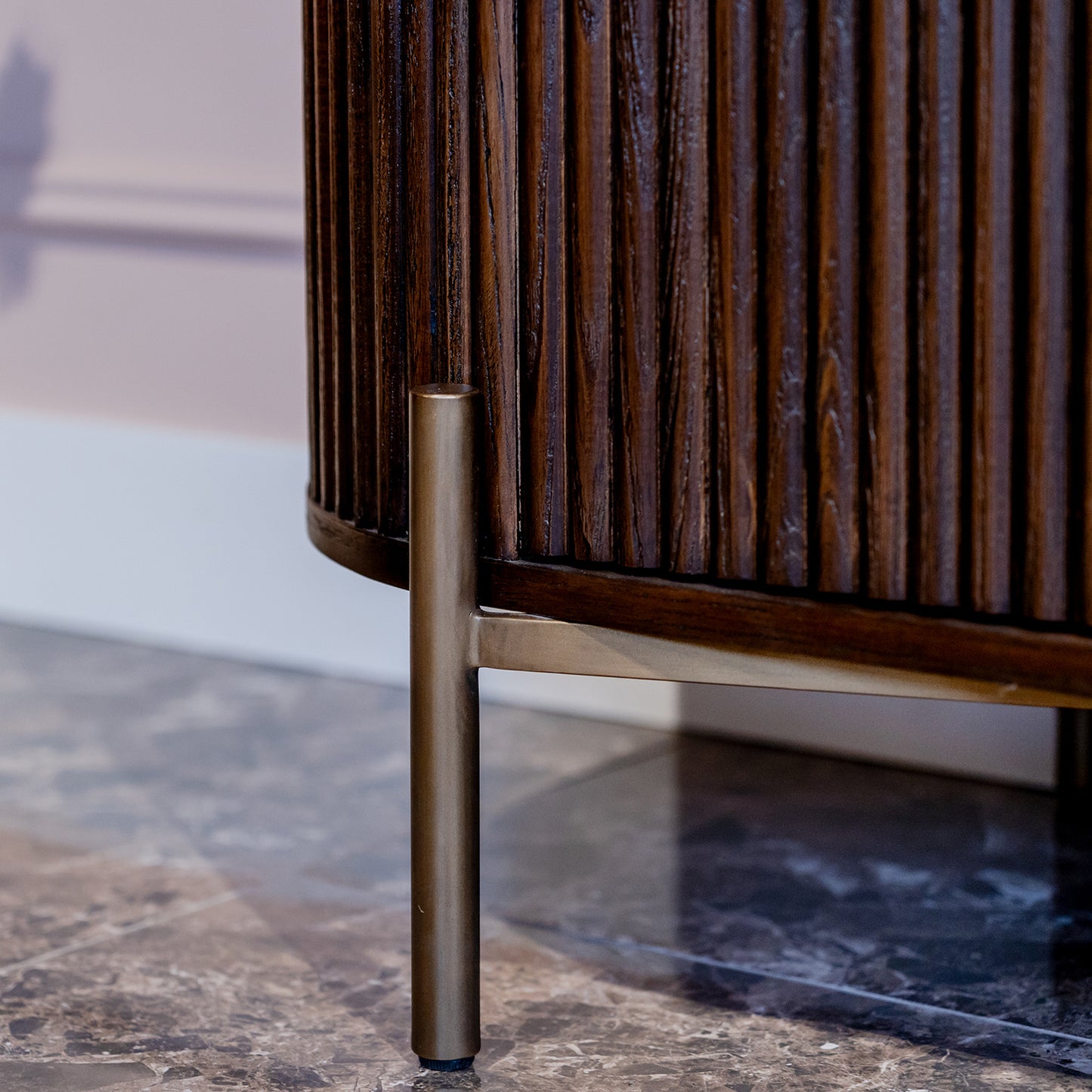 Dressoir Luxor | Bruin Eikenhout