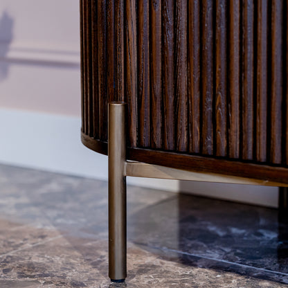 Dressoir Luxor | Bruin Eikenhout