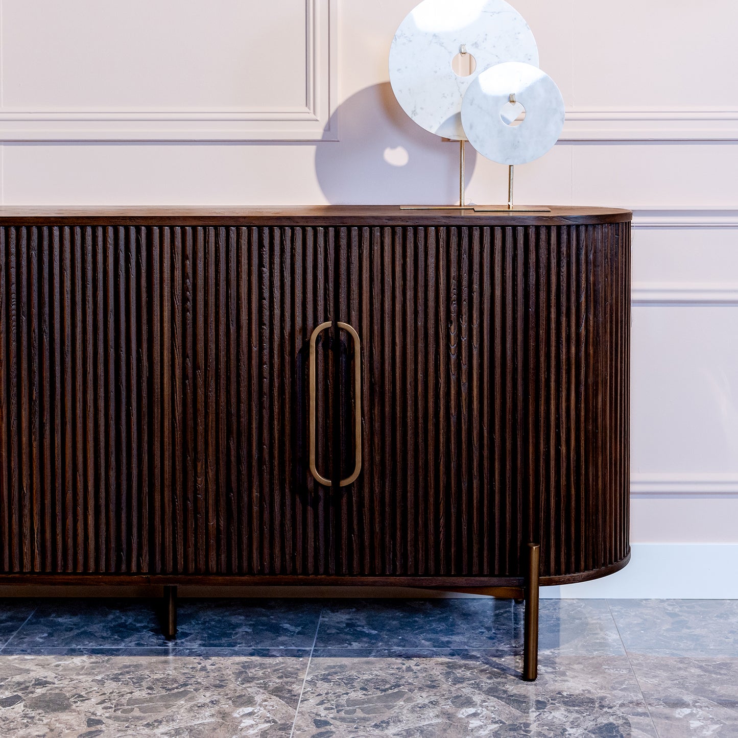 Dressoir Luxor | Bruin Eikenhout