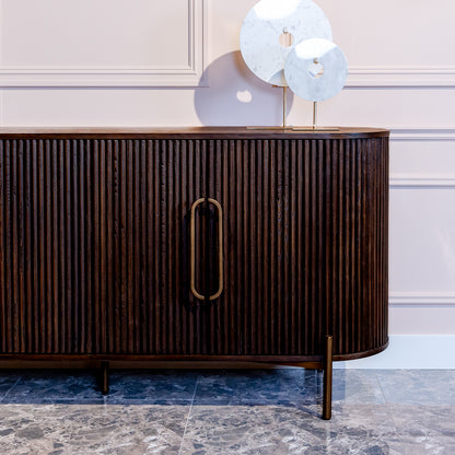 Dressoir Luxor | Bruin Eikenhout