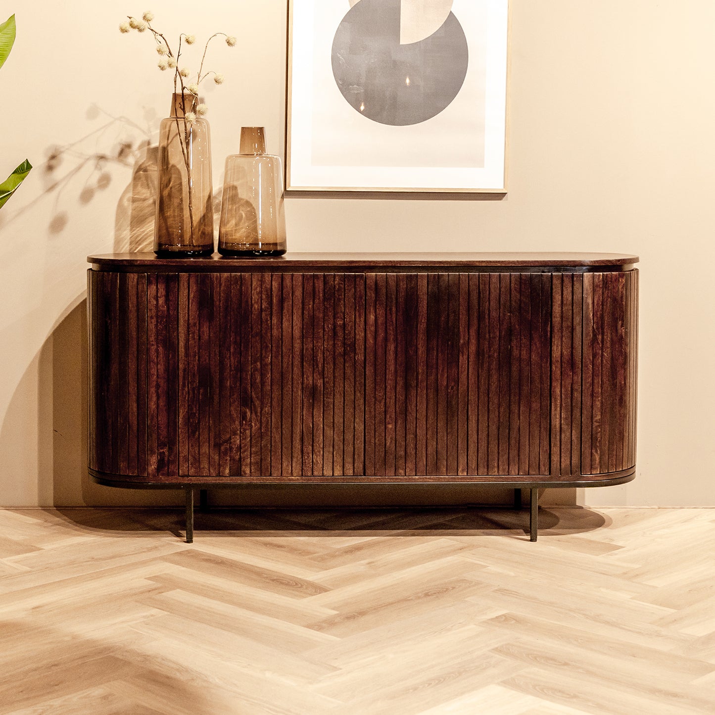 Dressoir Noor | Walnoot Mangohout