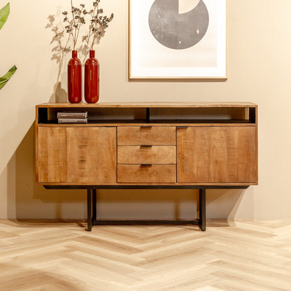 Dressoir Valdez | 150 cm | Naturel Mangohout