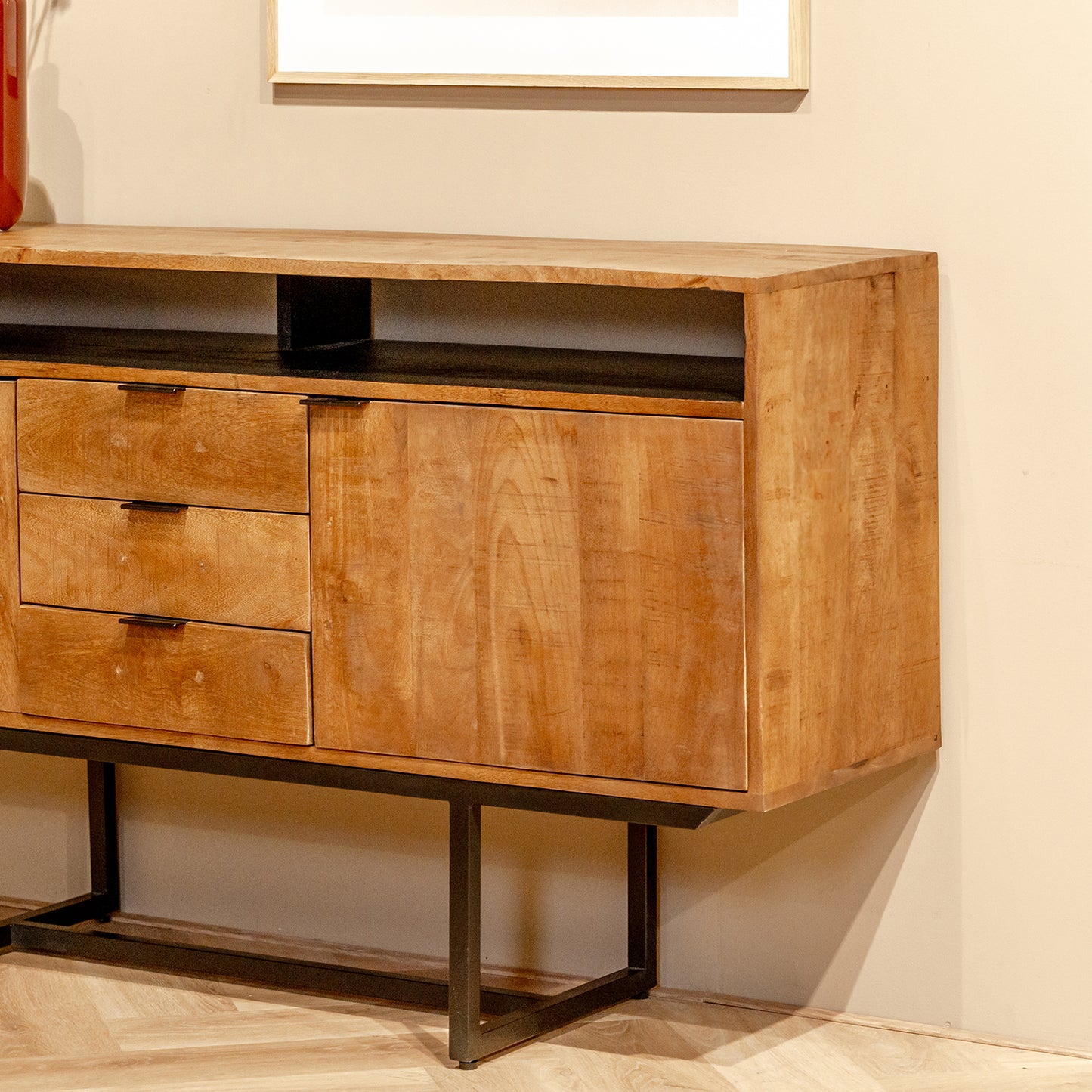 Dressoir Valdez | 150 cm | Naturel Mangohout