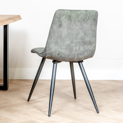 Eetkamerstoel Jelt | Hunter velours