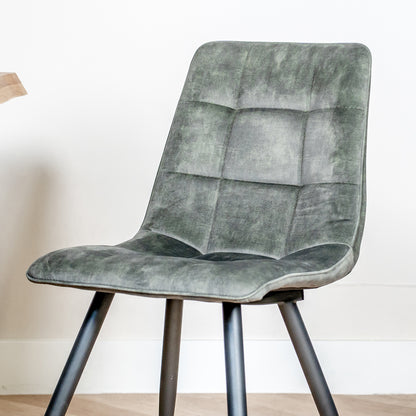 Eetkamerstoel Jelt | Hunter velours