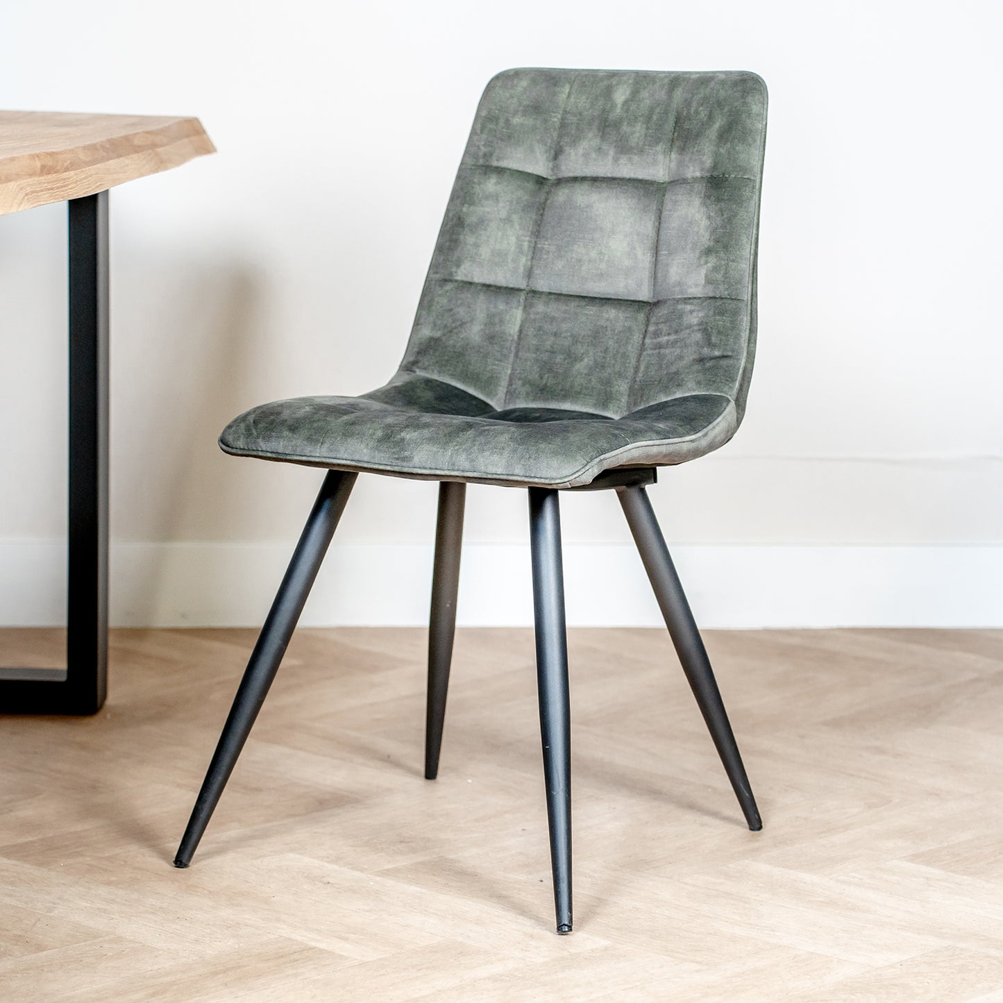 Eetkamerstoel Jelt | Hunter velours