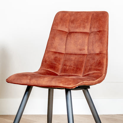 Eetkamerstoel Jelt | Rust Velours