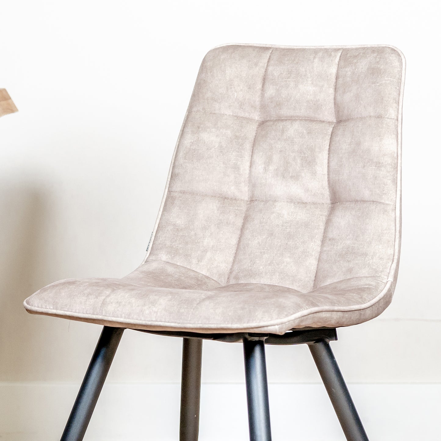 Eetkamerstoel Jelt | Zand Velours