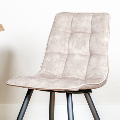 Eetkamerstoel Jelt | Zand Velours