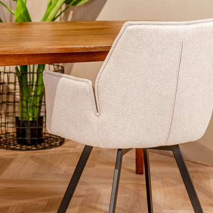 Eetkamerstoel Louise | Beige