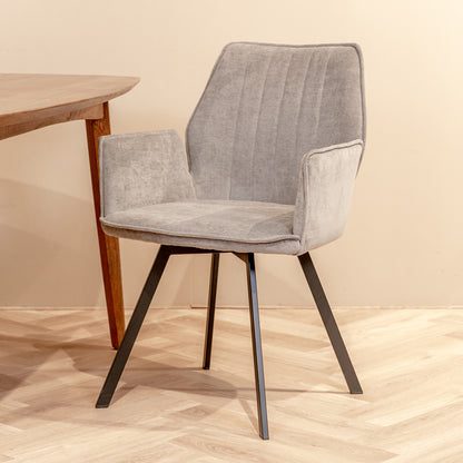 Eetkamerstoel Louise | Grijs