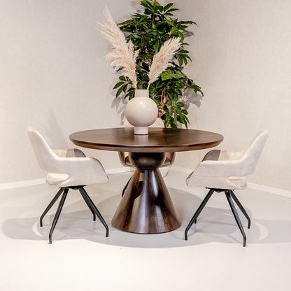 Eettafel Brix Balthazar | Walnoot Mangohout