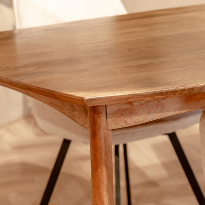 Eettafel Elias | Rechthoek | Naturel Mangohout
