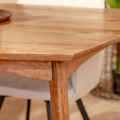 Eettafel Elias | Rechthoek | Naturel Mangohout