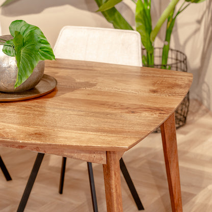 Eettafel Elias | Rechthoek | Naturel Mangohout