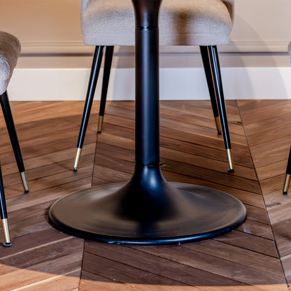 Eettafel Hampton | 140Ø | Travertin