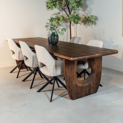 Eettafel Handai | Bruin Mangohout