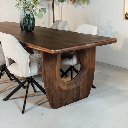 Eettafel Handai | Bruin Mangohout