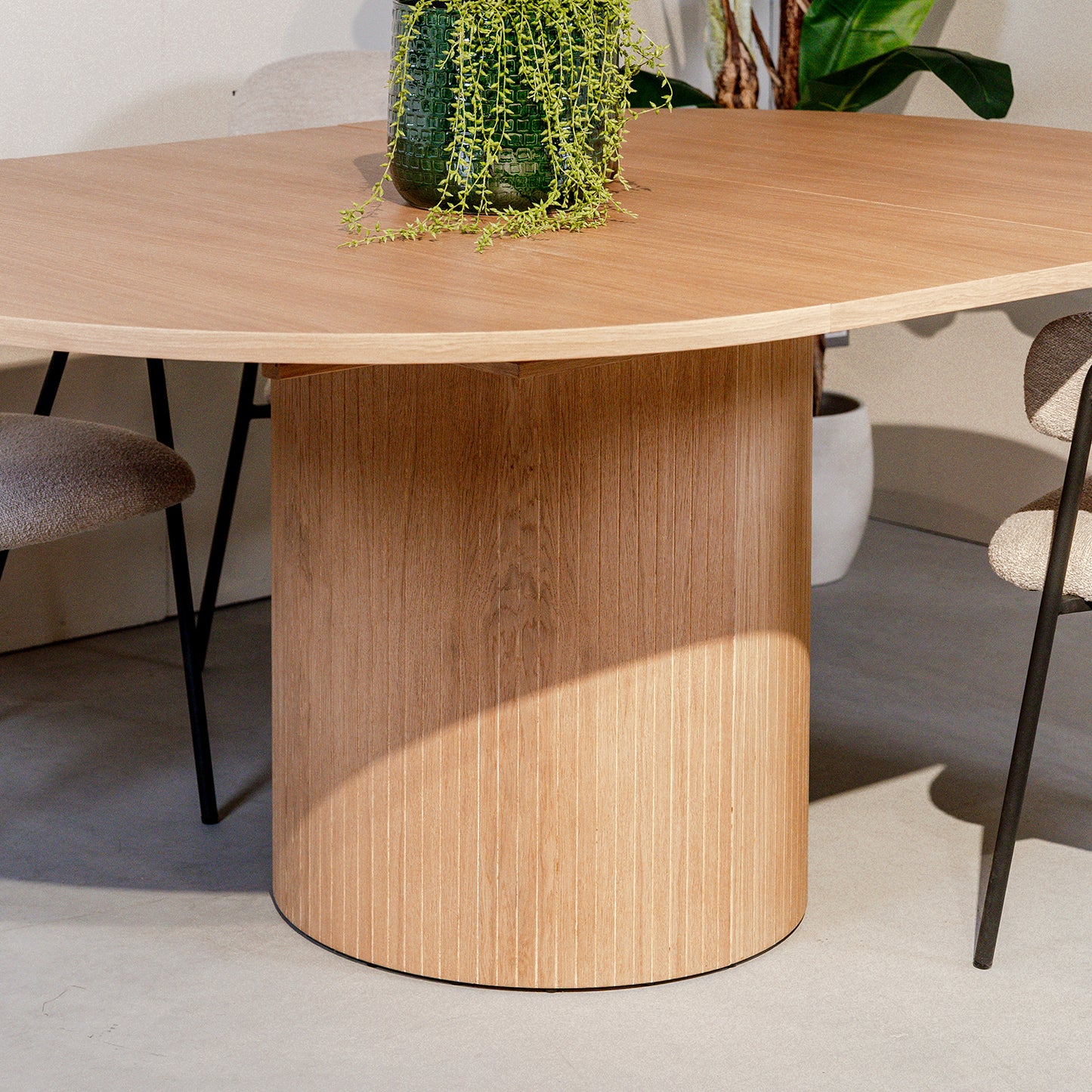 Eettafel Oliva | Uitschuifbaar | Naturel Eikenhout