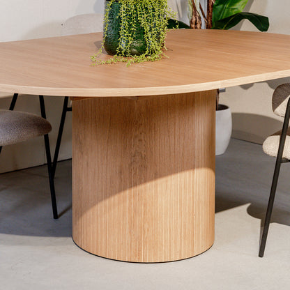 Eettafel Oliva | Uitschuifbaar | Naturel Eikenhout