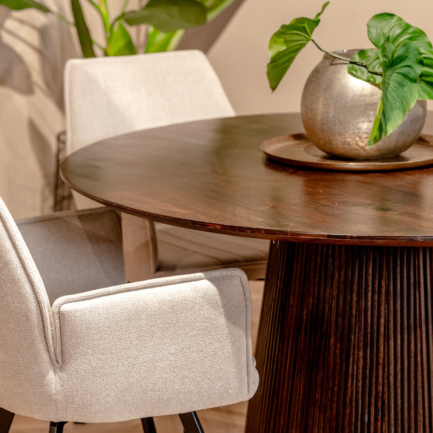 Eettafel Salvator | Walnoot Mangohout