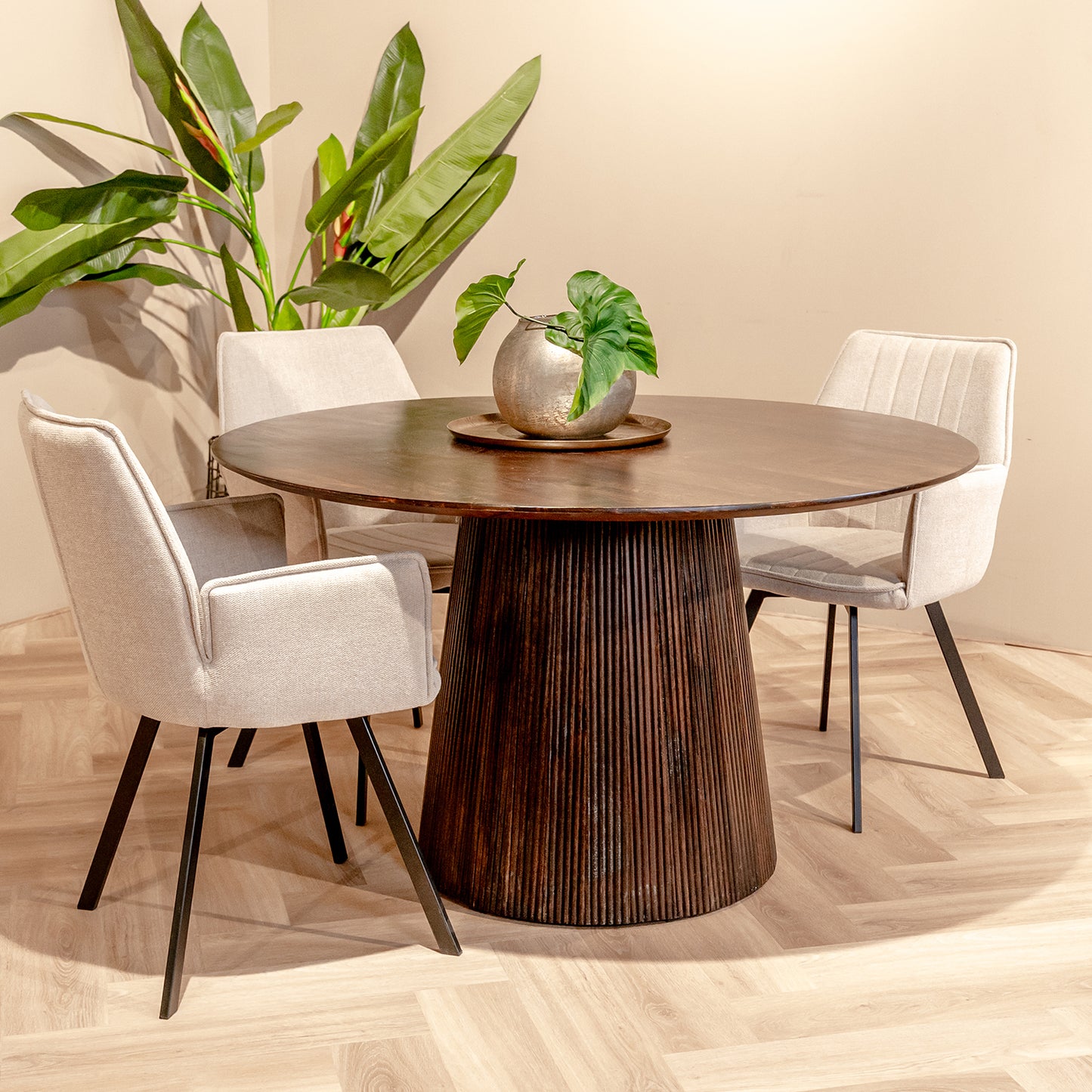 Eettafel Salvator | Walnoot Mangohout