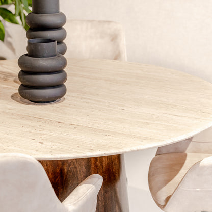 Eettafel Valentino | Travertin