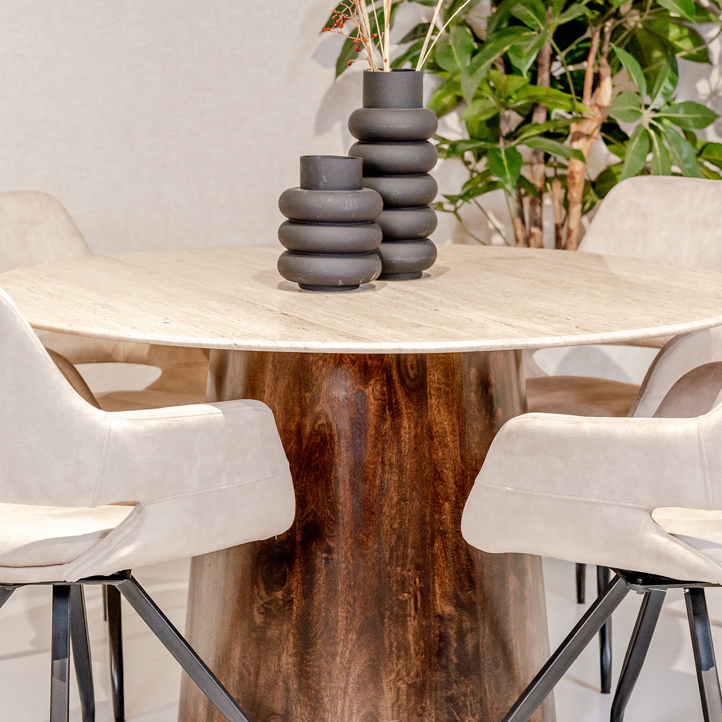 Eettafel Valentino | Travertin