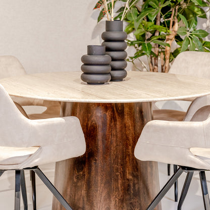 Eettafel Valentino | Travertin