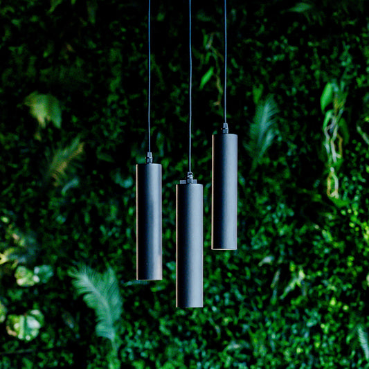 Hanglamp Ferroli | 3-lichts | Zwart Metaal