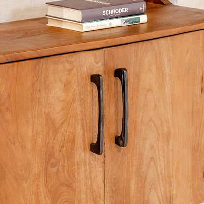 Boekenkast Brix Damian | Mangohout | Naturel hout