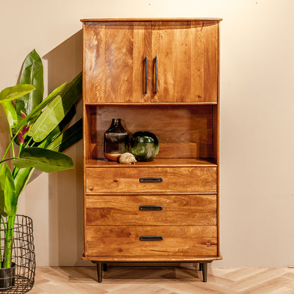 Opbergkast Elias | Naturel Mangohout