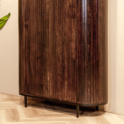 Opbergkast Noor | Walnoot Mangohout