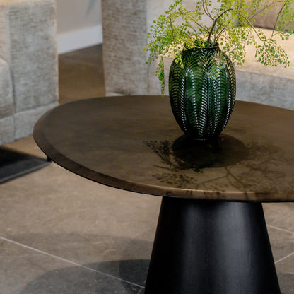 Salontafel Flare | Zwart Mangohout