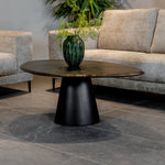 Salontafel Flare | Zwart Mangohout