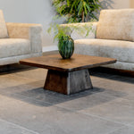 Salontafel Stockholm | 80 cm | Bruin Mangohout