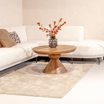Salontafel Brix Baltho | Rond | Naturel Mangohout