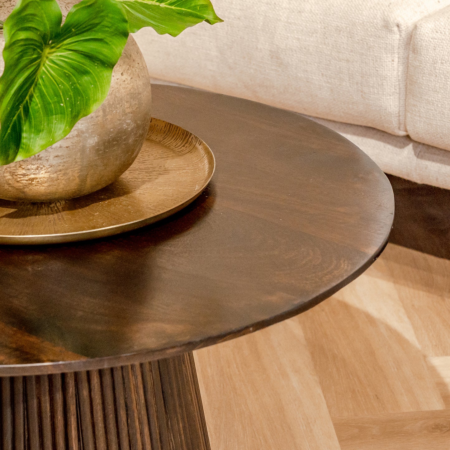 Salontafel Salvator | Mangohout Walnoot