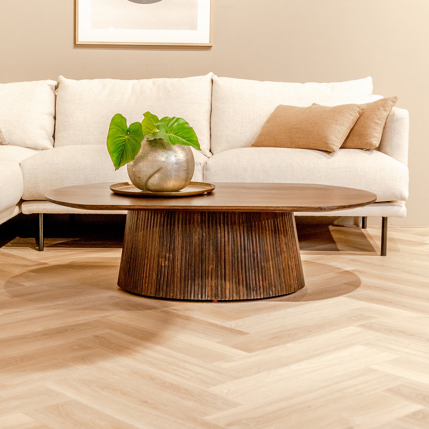 Salontafel Salvator | Mangohout Walnoot