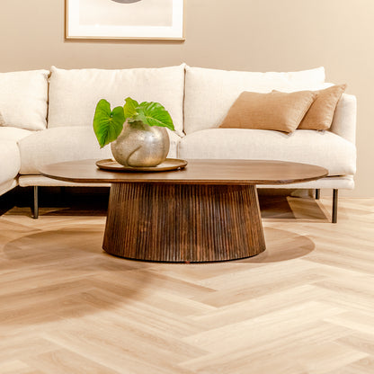 Salontafel Salvator | Mangohout Walnoot