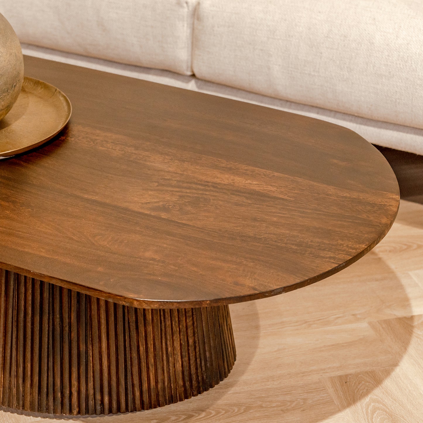 Salontafel Salvator | Mangohout Walnoot