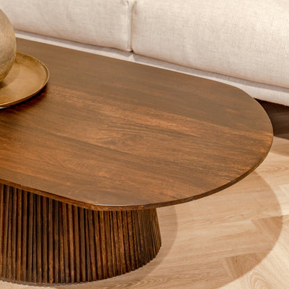 Salontafel Salvator | Mangohout Walnoot