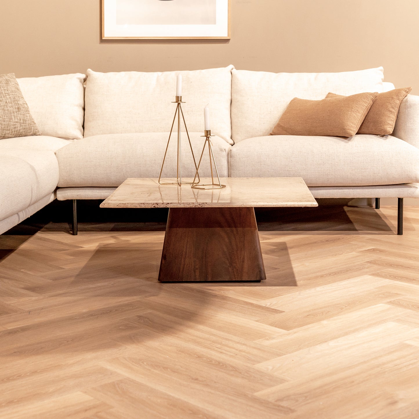 Salontafel Valentino | Vierkant | Bruin Mangohout