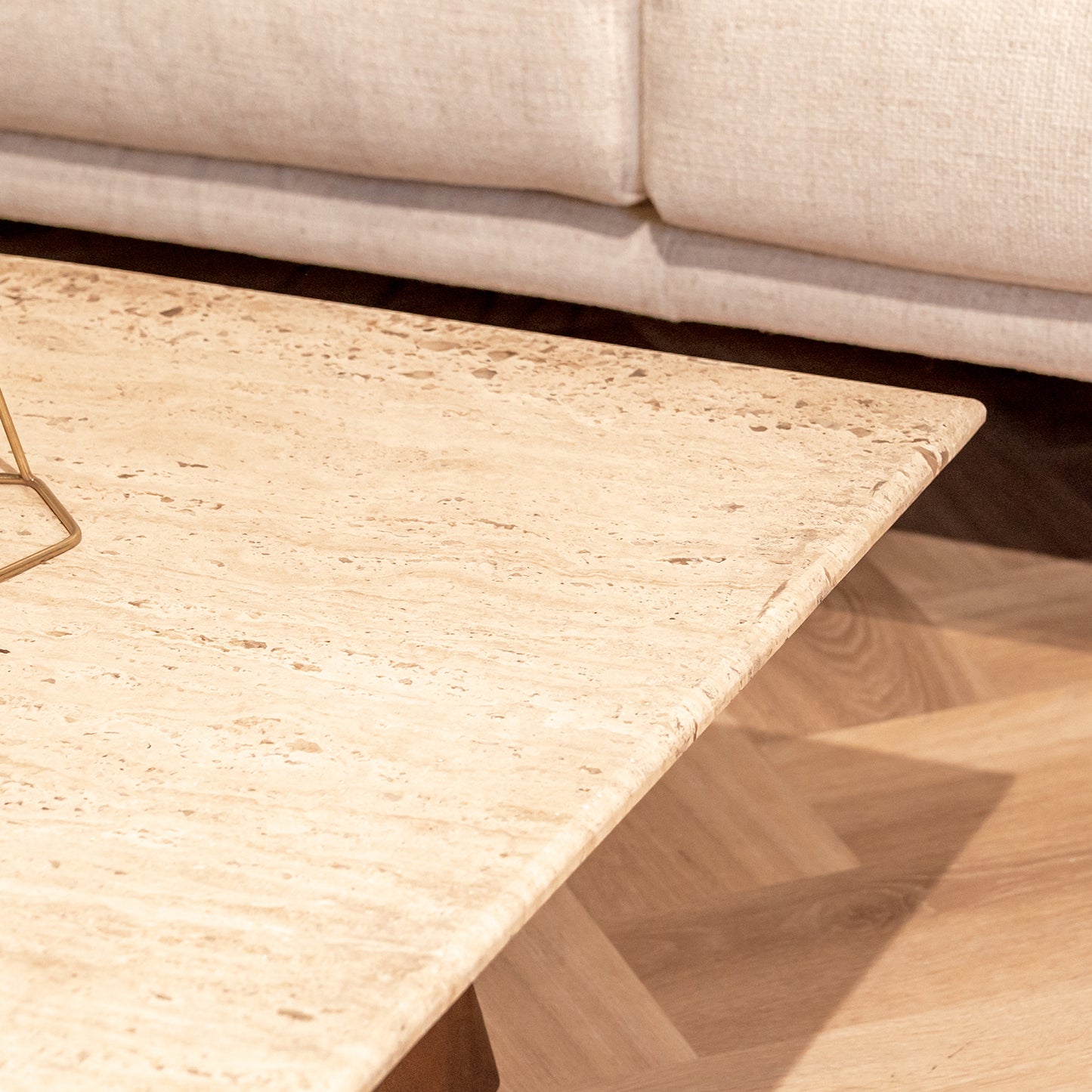 Salontafel Valentino | Vierkant | Bruin Mangohout