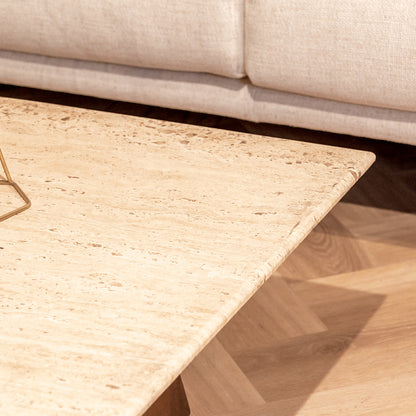 Salontafel Valentino | Vierkant | Bruin Mangohout