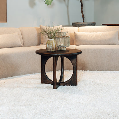 Salontafel Zodiac | 60cm | Dark Walnoot Mango