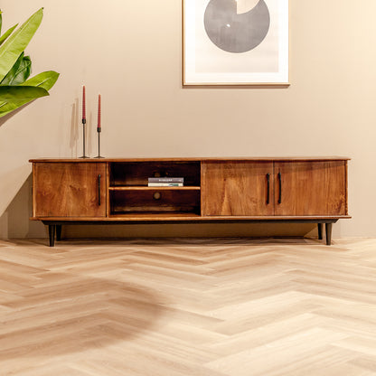 TV-Meubel Elias | Bruin Mangohout