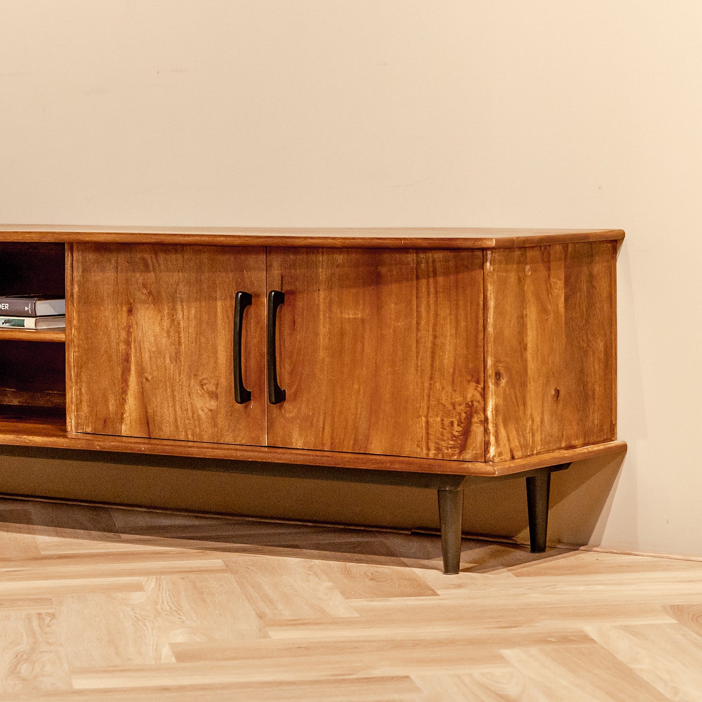 TV-Meubel Elias | Bruin Mangohout